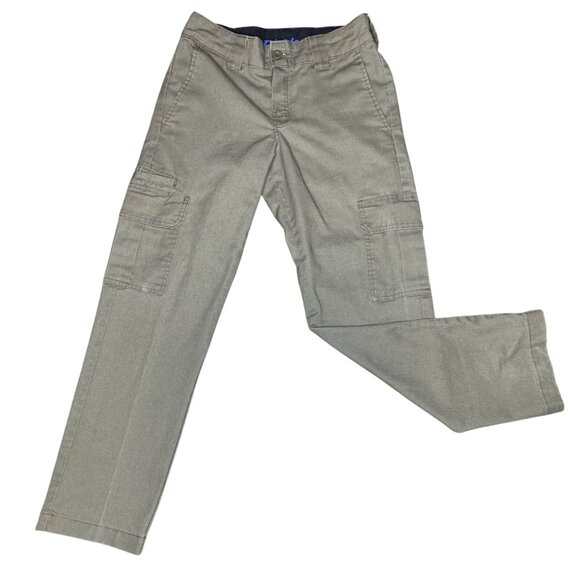 28x30 Mens Dickies Flex Straight Leg Khaki Pants Cargo Slim Taper Olive Green - Picture 1 of 7